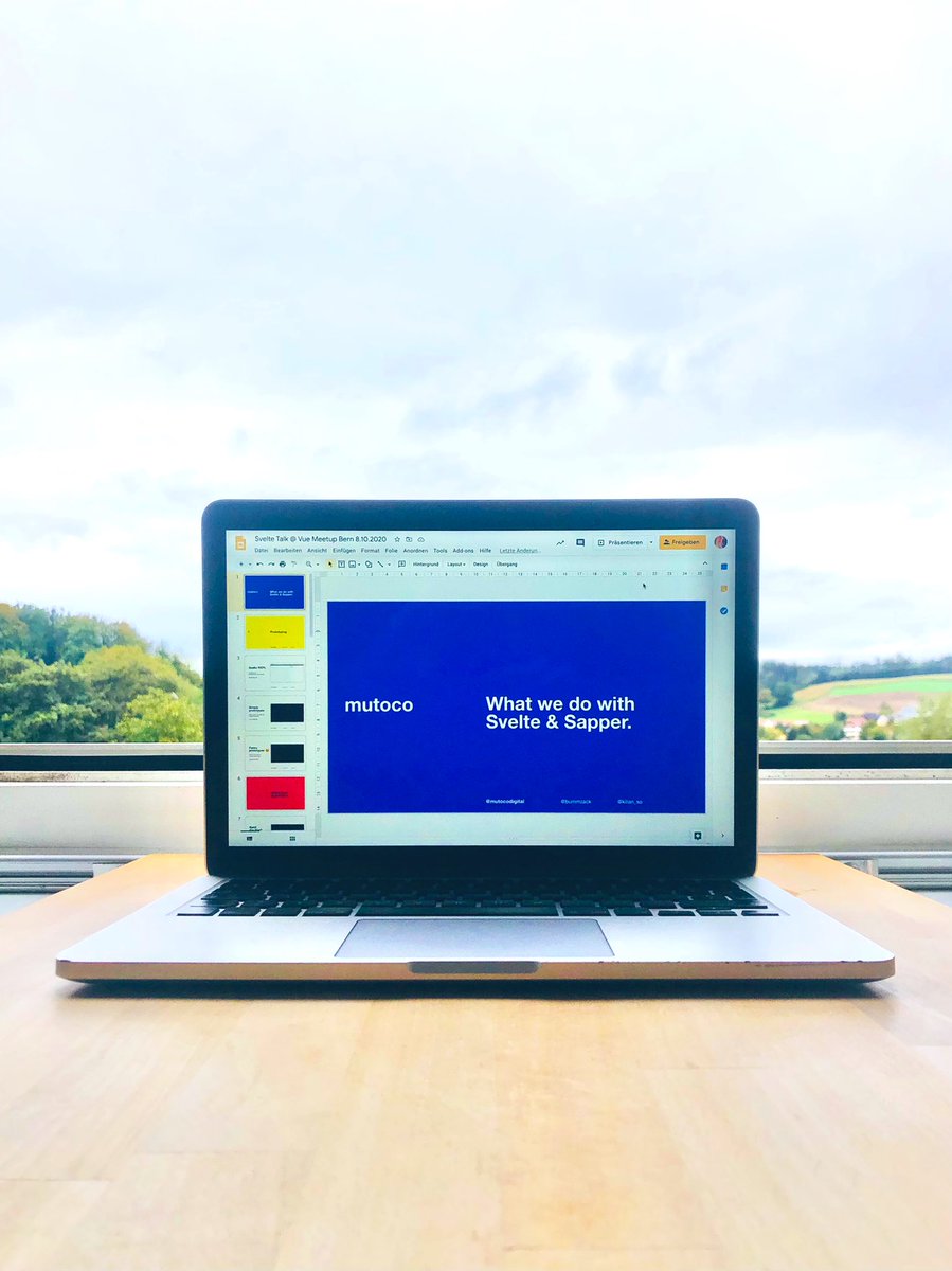 Perfect weather to prepare our first developer talk. 🌧 Together with <a href="/liip/">Liip</a> and <a href="/NZZEditoTech/">NZZ Editorial Tech</a> we’re going to talk about <a href="/sveltejs/">Svelte</a> - event info: cutt.ly/Uf4fXi3