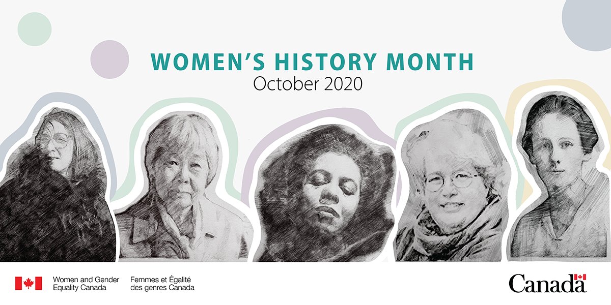🍁October is Women's History Month🍁 - mailchi.mp/b30c1d830740/o…

Read for 15 job postings, opportunities and must reads!

#CdnPoli #GenderEquality #BecauseOfYou #FeministRecovery #CanFem #GenderEquity

CC <a href="/MaryamMonsef/">Maryam Monsef</a> @Women_Canada <a href="/kristynwongtam/">Kristyn Wong-Tam 🇨🇦</a>