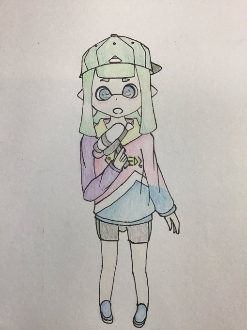イカガールのtwitterイラスト検索結果