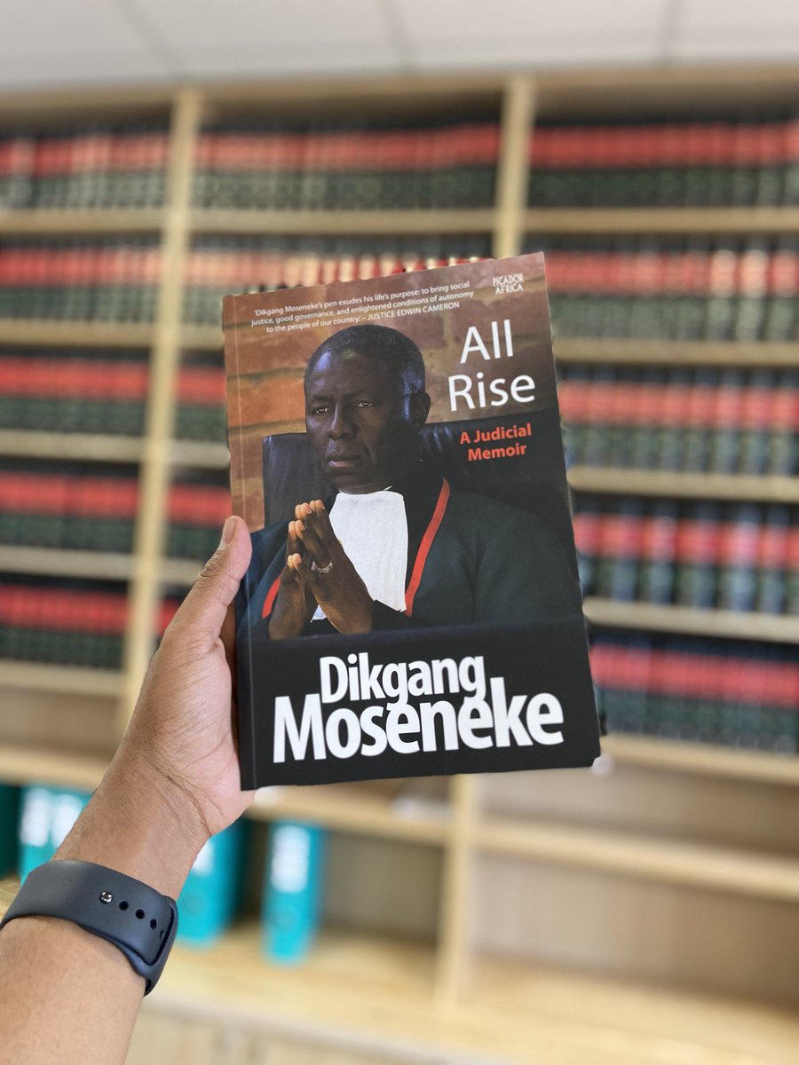 Book 24: All Rise by Dikgang Moseneke ‘And what of my life on the bench? Had I been a good judge?’ This book seeks to answer these questions in a textured manner through giving us the history of the Constitutional Court. Truly a gift.Listen:  https://bit.ly/3it7x6y&nbsp;