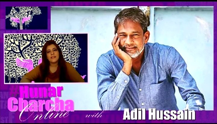 saharzaman's tweet image. Today on #HunarCharcha. The journey of a brilliant actor. 7pm on @Hunar_TV with the magnificent @_AdilHussain 
#actor #lockdown #newlearning #Pareeksha #StarTrekDay