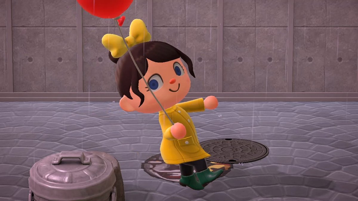 ahnahleesa's tweet photo. You'll float too! #AnimalCrossing #ACNH #NintendoSwitch #ACFloatChallenge https://t.co/Q5dCmKFuZr