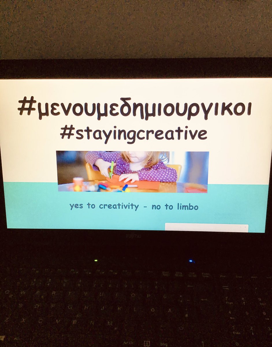 eileenbotsford's tweet photo. Art Education of Syros Island Greece initiative #μενουμεδημιουργικοι being presented at @InSEA_Blog webinar Post-Pandemic Practice in Europe https://t.co/CgjmM2FZZl