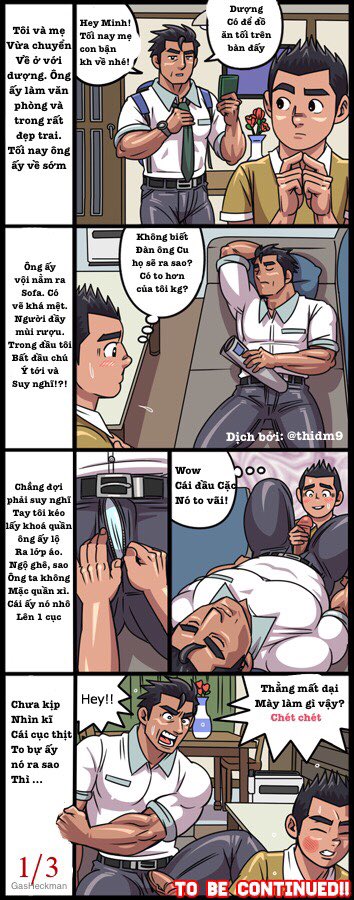 thidm9's tweet photo. Truyện tranh ảnh 🔞 gay
Tập 1:  KHI MẸ VẮNG NHÀ
[ Warning: nhạy cảm adult 18+ ]

Nguồn sưu tầm: Gas Heck
Dịch mới: Thidm9
Relax - cấm cố xuý - truyện tranh dành cho người lớn
Donate: inbox (momo-airpay) https://t.co/rLMaed4kT4