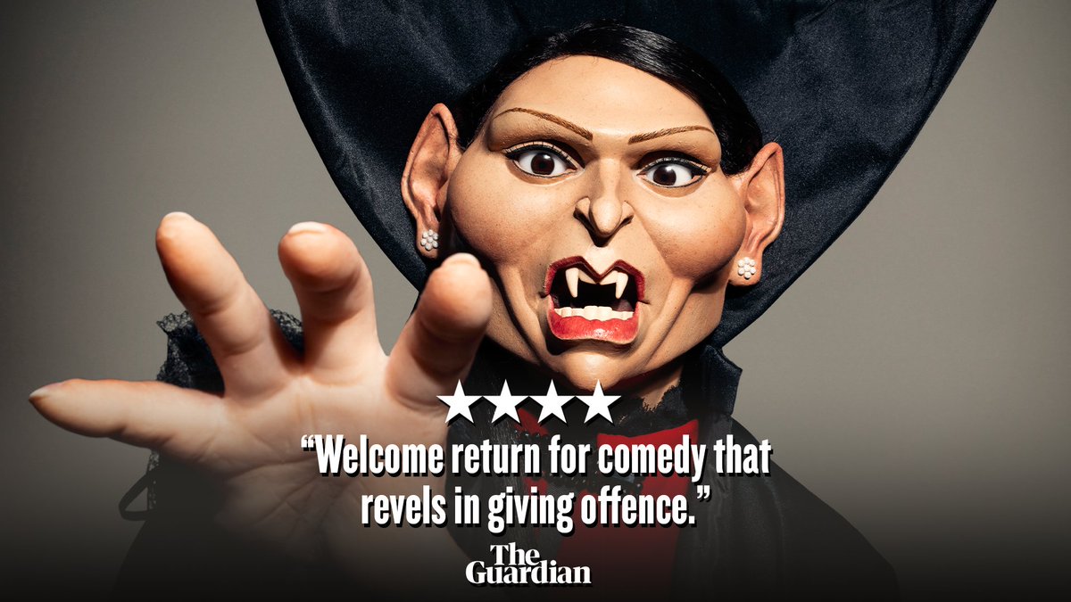 "Spitting Image review – welcome return for comedy that revels in giving offence" <a href="/guardian/">The Guardian</a> 

theguardian.com/tv-and-radio/2…