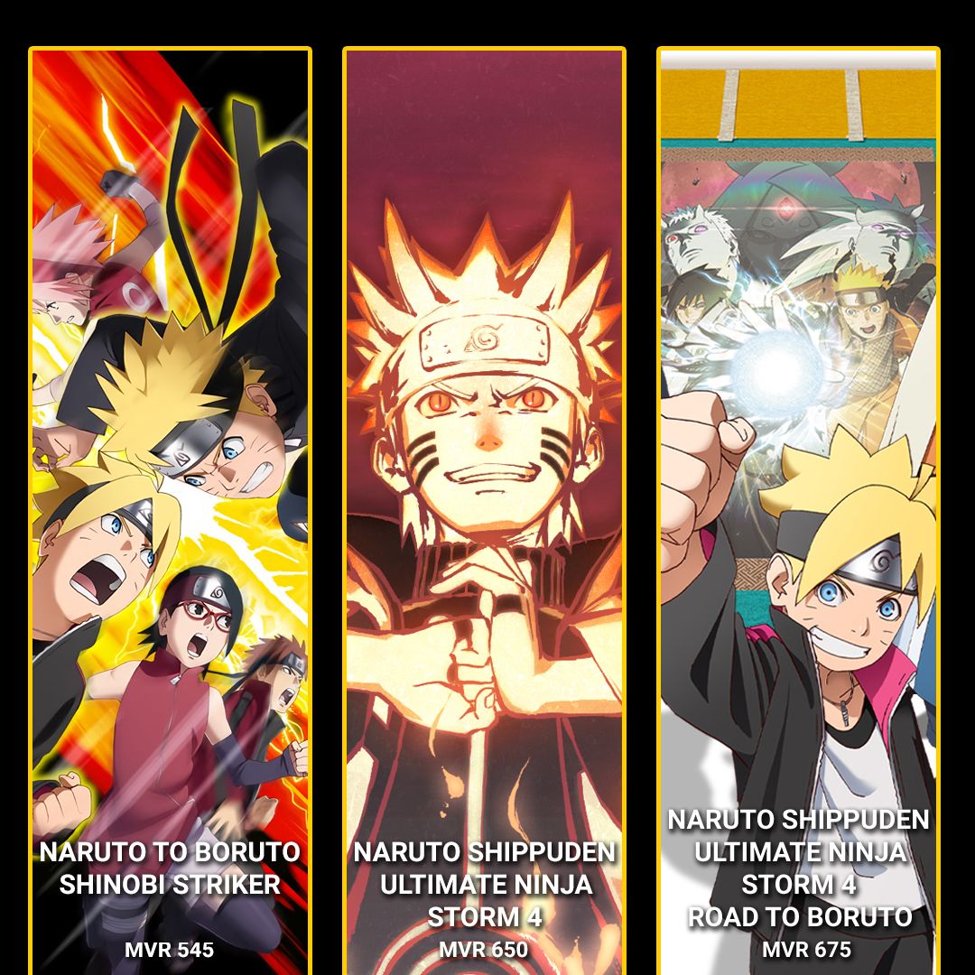 Westore Gaming Naruto To Boruto Shinobi Striker Mvr 545 Naruto Ultimate Ninja Storm 4 Mvr 650 Naruto Ultimate Ninja Storm 4 Road To Boruto Mvr 675 Free Delivery Call