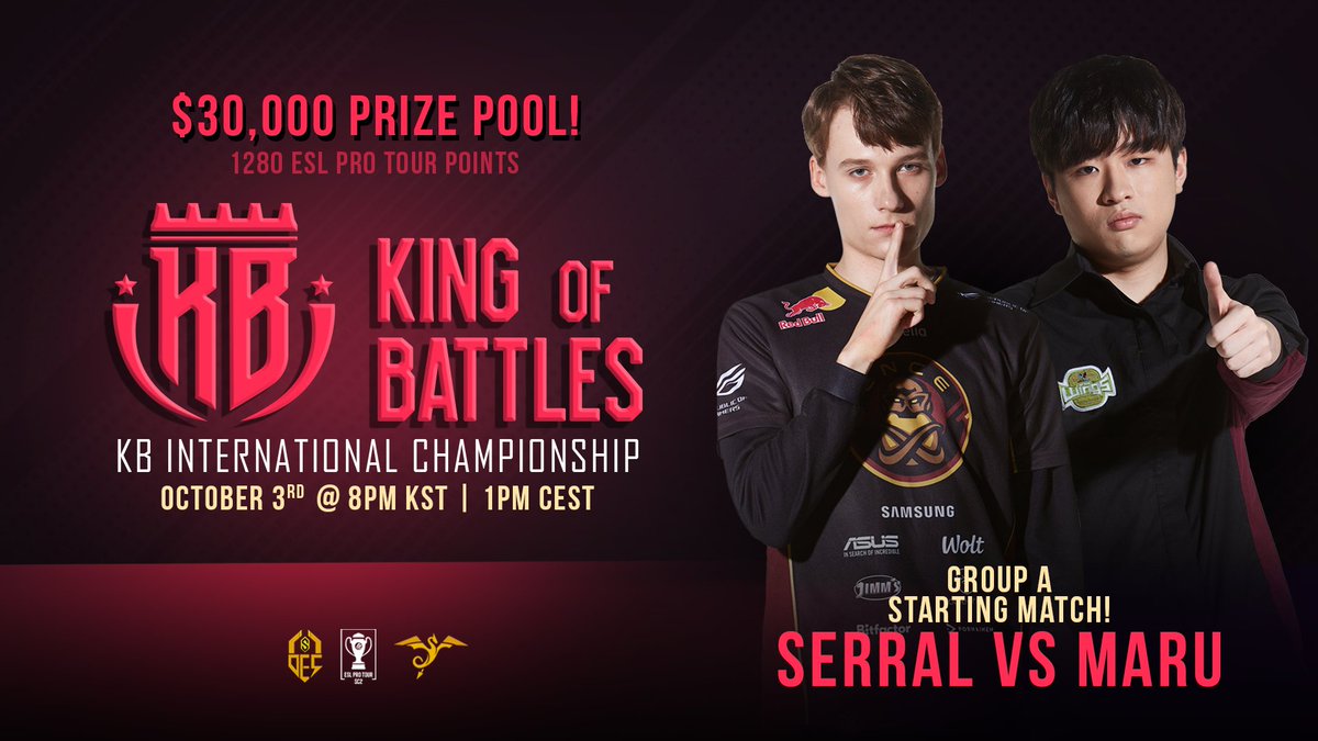 🔴Live now! Starting with Serral v Maru

📺twitch.tv/alphaxsc2

📋liquipedia.net/starcraft2/Kin…