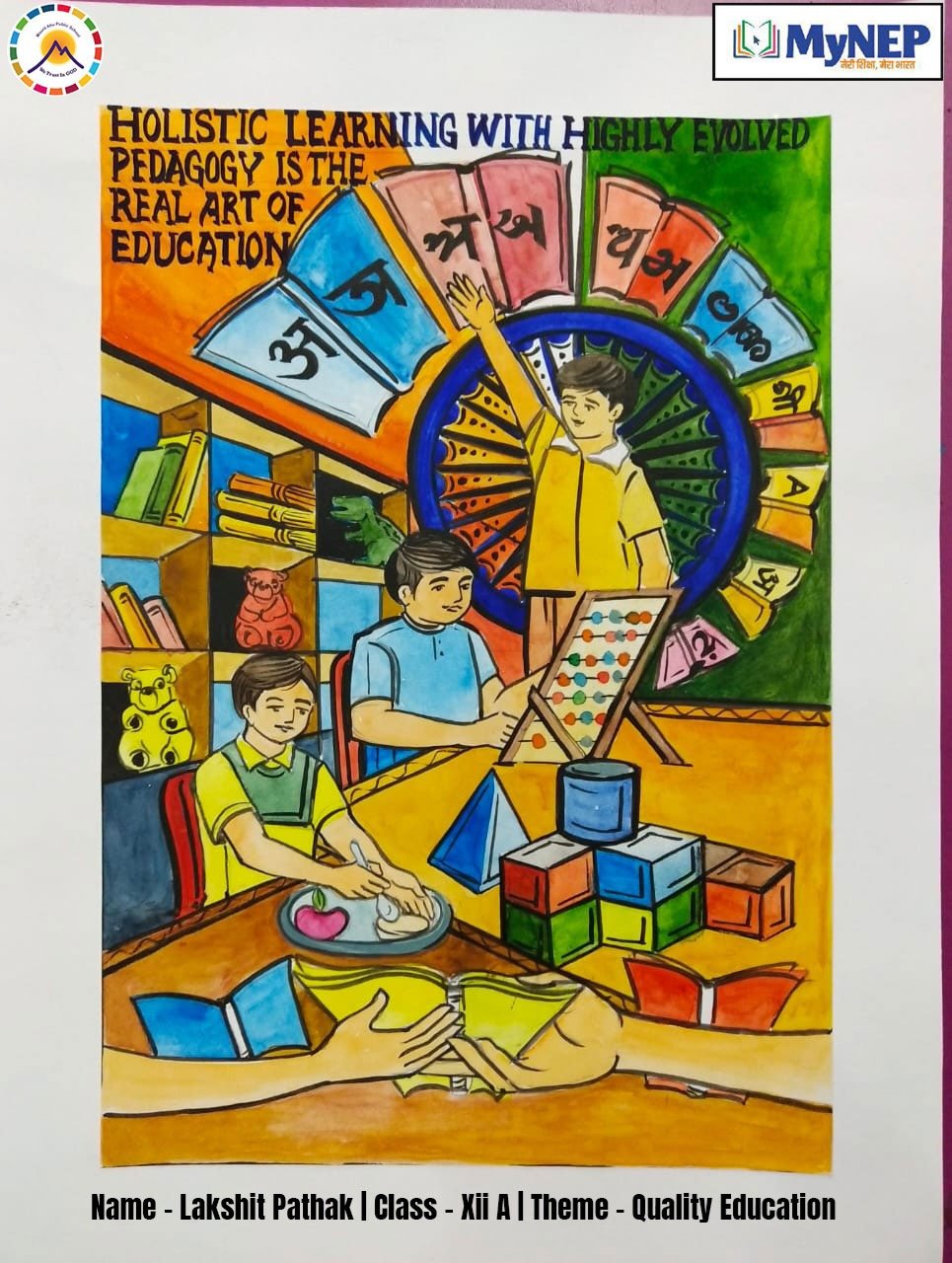MyNep Poster Competition 2020 I Painting Handmade Poster On, 48 OFF