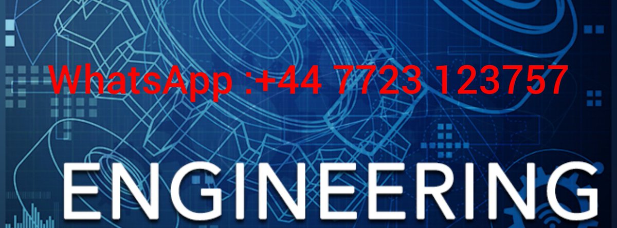 Online_Writers1's tweet image. #mechanicalengineeringassignmenthelp #mechanicalengineeringhomework
#Engineering 

@Online_writers1 is a premium global learning platform in providing  homework help,  project help, online tutoring, exam preparation and research paper writing help.

Whatsapp :+44 7723 123757
DM