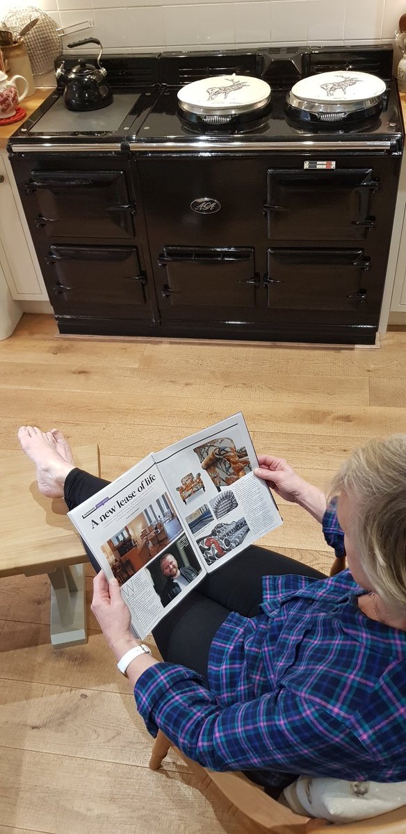 Feet up Saturday's! We've got our hands on the latest issue of <a href="/carlisleliving/">Carlisle Living</a>. A great write up in the interiors section about <a href="/GhyllhouseUp/">Ghyll House Upholstery</a>. 

#ghup #carlisleliving #interiors #upholstery #design