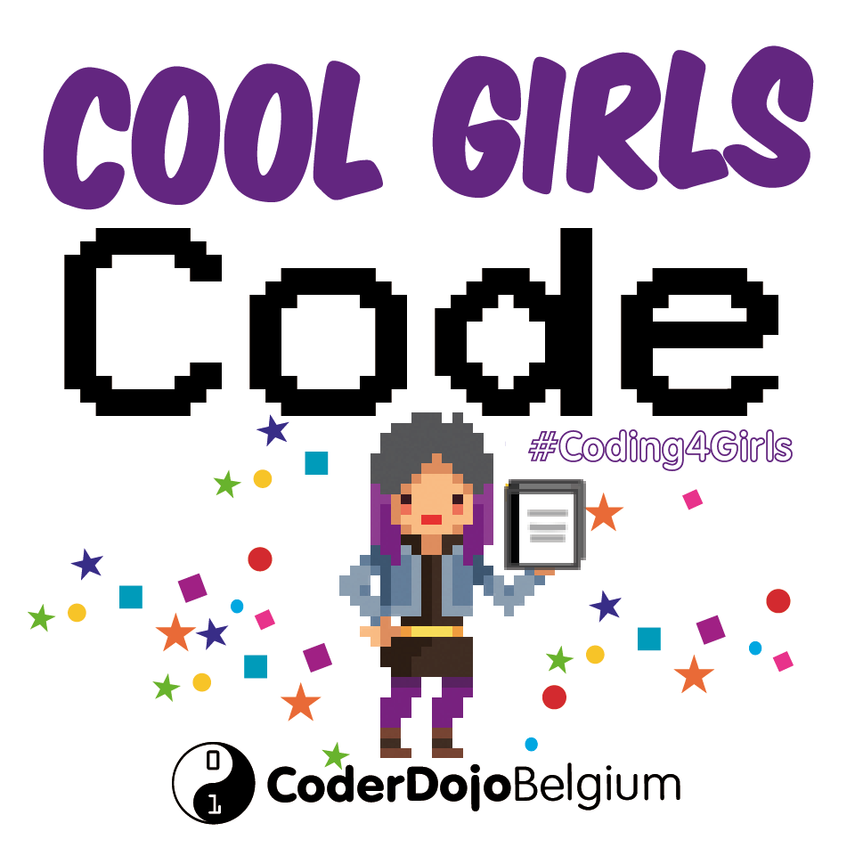 CoderDojoBe's tweet image. Youpie !!! C&apos;est enfin le Jour J 👾☯️🤖 3ème édition de notre événement #CoolGirlsCode - Une super après-midi 100% numérique entre filles ! 
coolgirlscode.be
#Coding4Girls  #IT #Compétences #GirlsOnly #CoworkingSpaceLLN @digitalwallonia  @EVSEquipment  @Louvaincowork