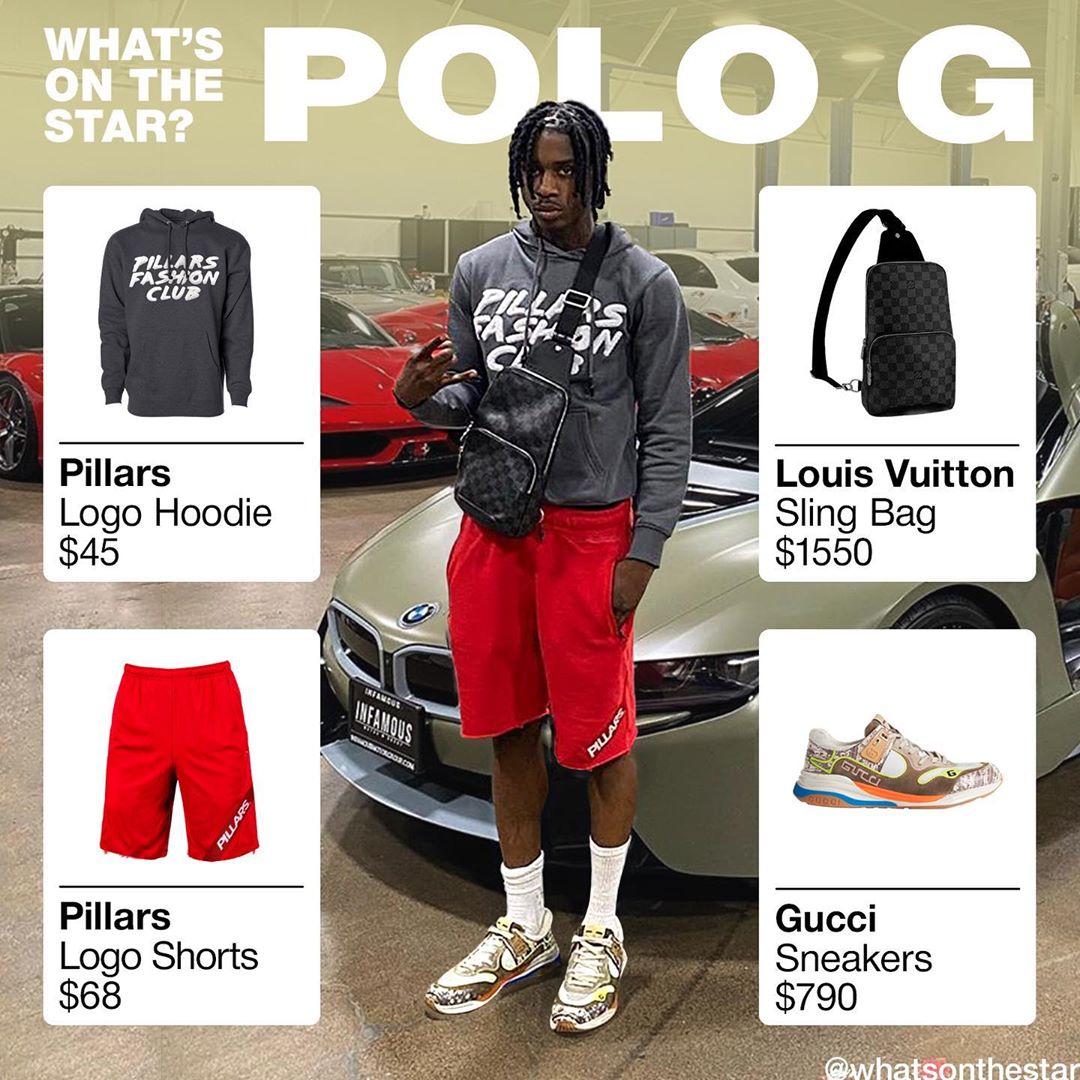 WHAT'S ON THE STAR? on X: Rate this fit 1-10 👇🏼 ℹ More Polo G's outfits:    / X