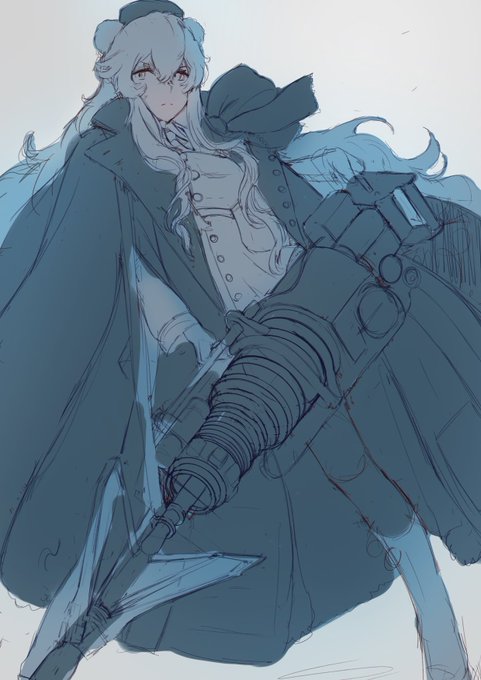 ロサWIP
falloutの世界から持ってきたようなレトロで巨大な武器がステキなお嬢様 