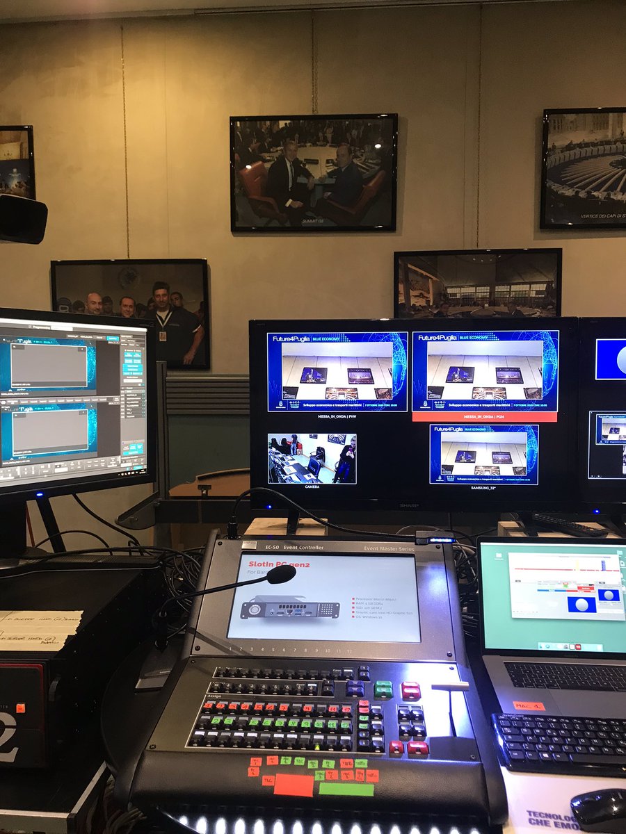 TecnoconfEU's tweet photo. I nostri studi pronti per ospitare ancora altri eventi virtuali con la nostra piattaforma #DEM        - Distance Event Manager -

#workinprogress #ripartiamoinsieme #tecnologiedigitali #streaming #conference https://t.co/eFr9YMGGox