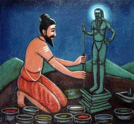 KandagamGauri PasanamVellai PasanamMridharsinghSilasatBogar Siddhar after consulting Siddhar Agasthiar and other Siddhars, succeeded in creating a VigrahA of Bhagwan Muruga.  @harshasherni  @DeepaShree_AB  @hathyogi31  @Sanskritii_1  @Itishree001