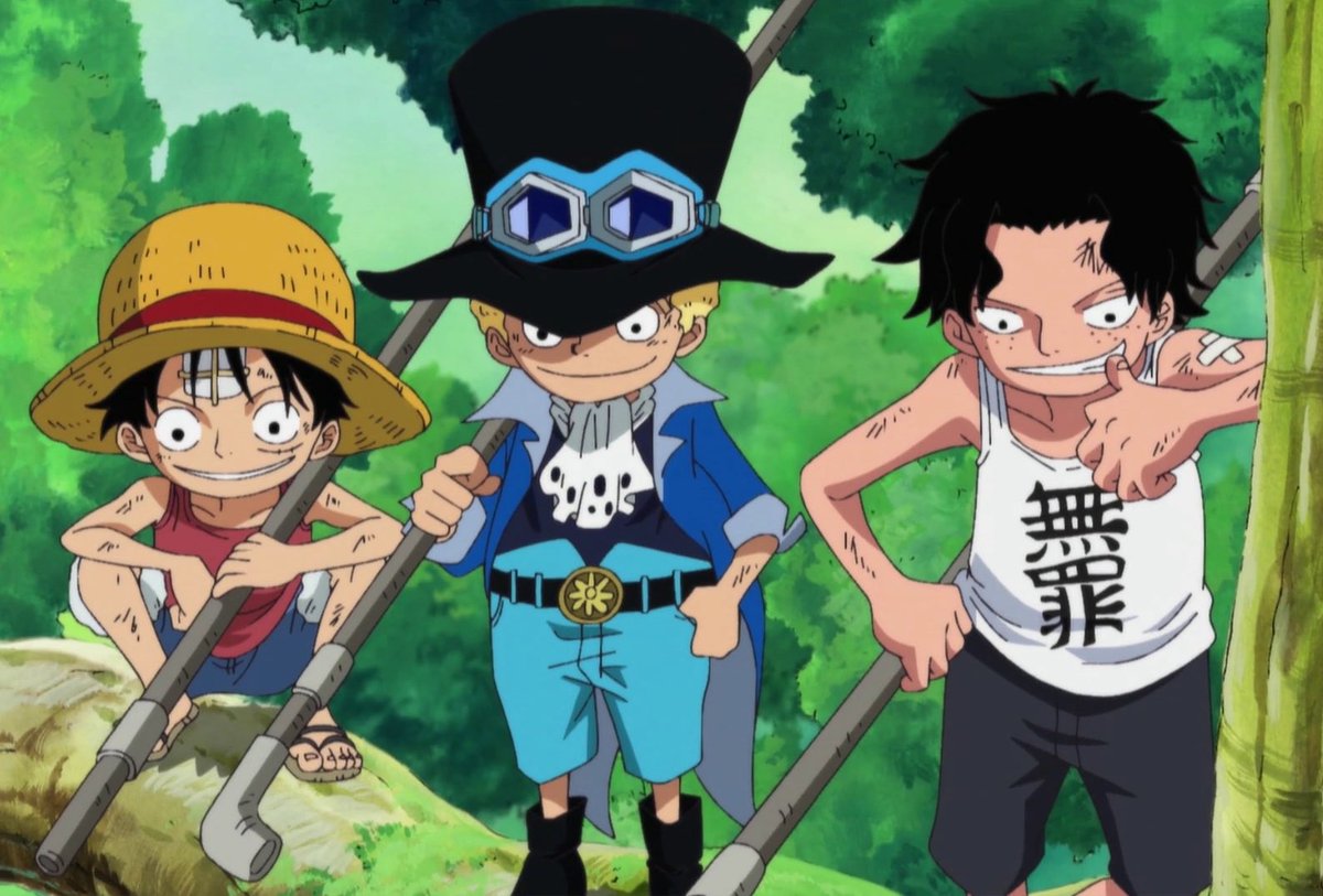 Durant sa jeunesse Luffy rencontrera Sabo et Ace, sûrement des personnages dont Dragon n’a aucune connaissance de ses liens avec son fils(La suite est importante)