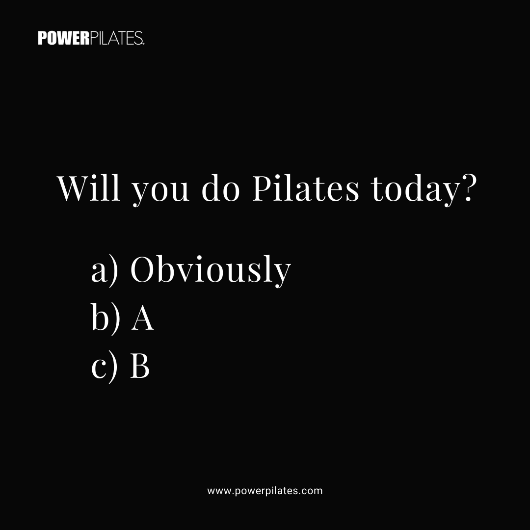powerpilates's tweet photo. What's your answer? π
#PowerIsPossible πͺ https://t.co/SX9vT5T83X