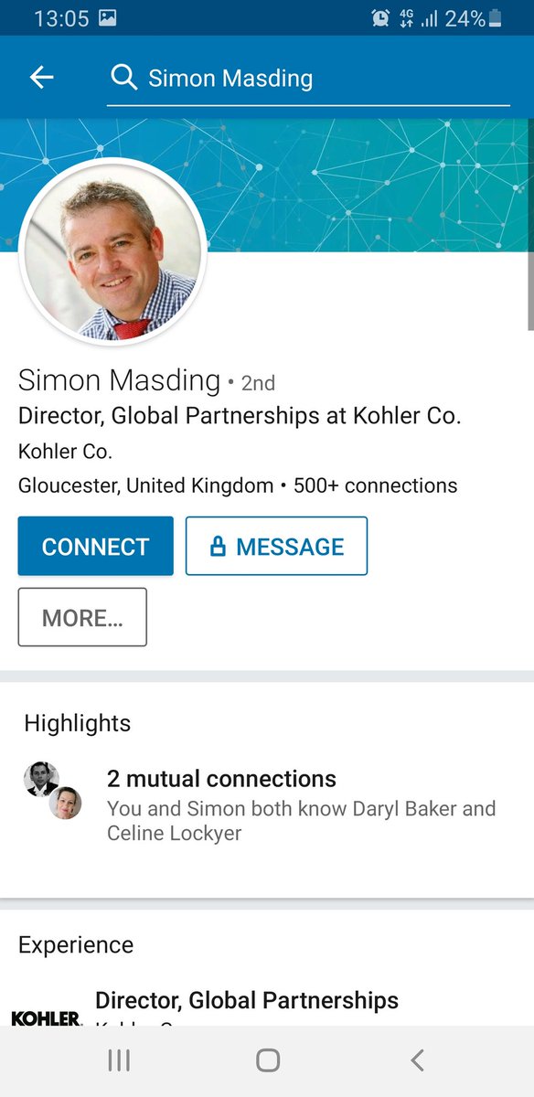 OK we need to get direct with MUFC sponsors, Not general company address' like  @aon but find out the people behind the sponsorships, (Marketing directors Sponsorship directors), Direct  #GlazersOut to them, first up is Simon Masding of  @Kohler twitter is  @SimonMasding or Linked In
