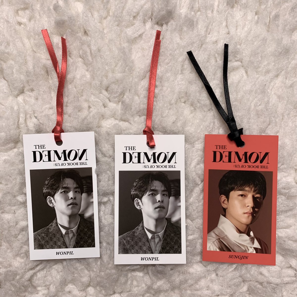  Day6 — Demon Bookmark ₱ 100 + LSF• Wonpil — 2 SLOTS• SUNGJIN — 1 SLOTReply  Mine + Member + Qty #MNLKPFOnhand