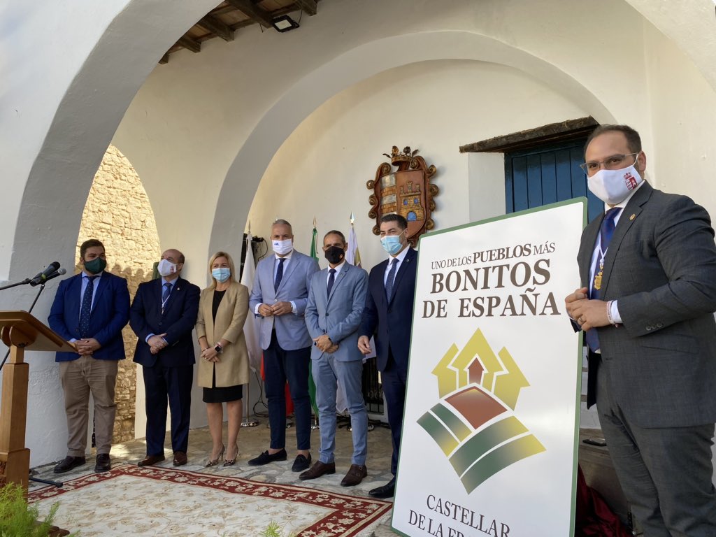 Bienvenido Castellar de la Frontera, que hoy ha sido proclamado como uno de los Pueblos más Bonitos de España. Gracias a vecinos, ayuntamiento, junta y gobierno de España por su apoyo y compromiso con el futuro del pueblo y sus vecinos.