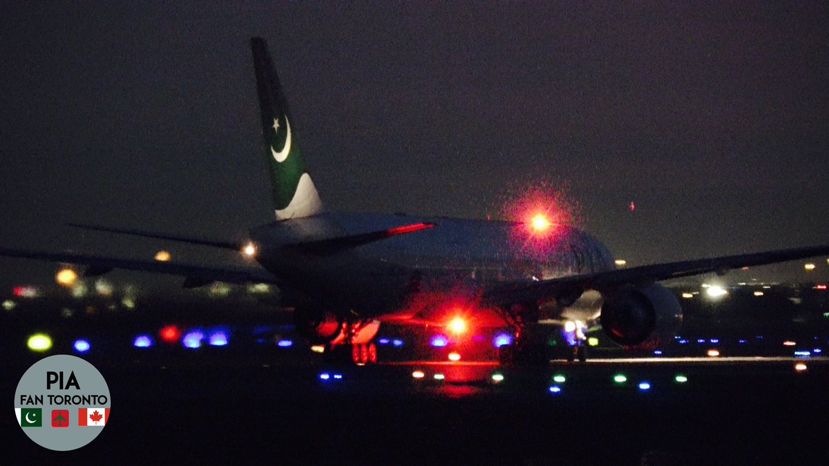 BiggestPia's tweet photo. PIA FLIGHT!
Here Is A @Official_PIA Boeing 777-240(LR), AP-BGZ With The @KarachiKingsARY Logo Departing @TorontoPearson To Lahore As Flight PK798 Yesterday.
———————————————-
#pia #pakistaninternationalairline #pialahore #piatoronto #torontopearson #APBGZ #karachikings #PK798 https://t.co/YuBsdlm5RJ