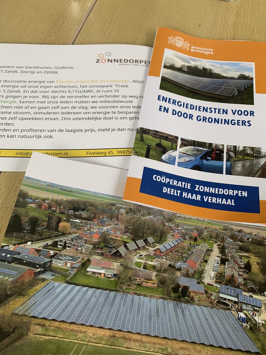 Jan Kooistra vertelde ons over het initiatief <a href="/zonnedorpen/">Zonnedorpen</a>. Een coöperatie die ervoor zorgt dat zonne-energie toegankelijker wordt met als doel om geheel aardgasvrij te worden. #energietransitie