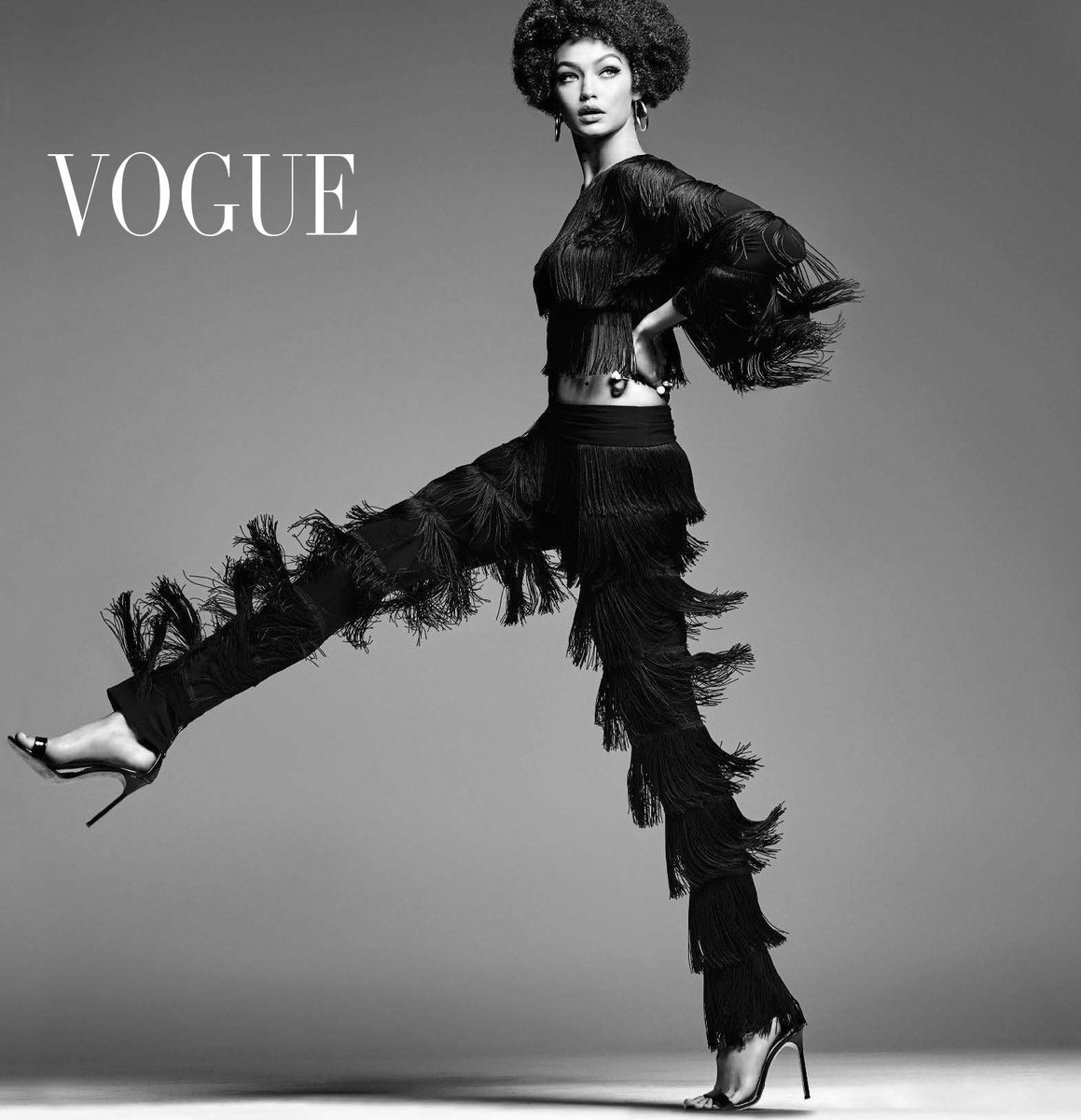 Gigi Hadid for Vogue Italia in 2015