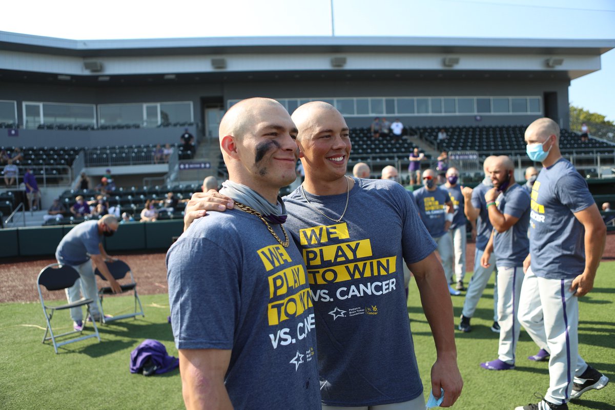 KStateBSB's tweet photo. Care about something bigger than baseball.

Over $34,000 raised by the Cats for @Vs_Cancer 

#KStateBSB x Shave for the Brave https://t.co/HQpMN5buZU