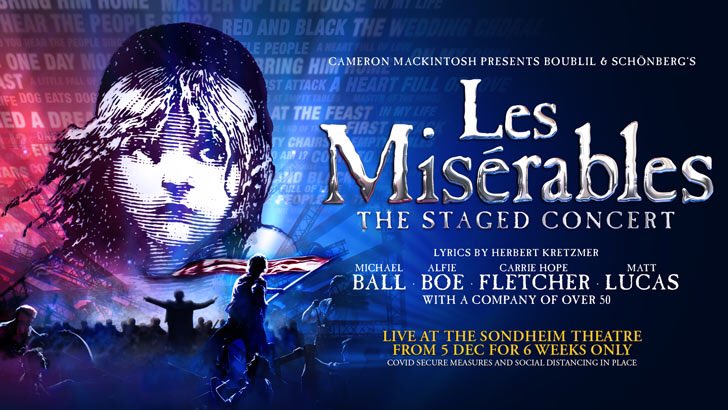 MarkWitchell's tweet photo. #LesMiserables #StagedConcert #Sondheim #Christmas2020 https://t.co/GhMElcSPqR