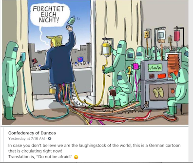 Ed_Sensei's tweet photo. Remember when the US was widely respected around the world? #ThanksTrump https://t.co/3D2BQhktXx