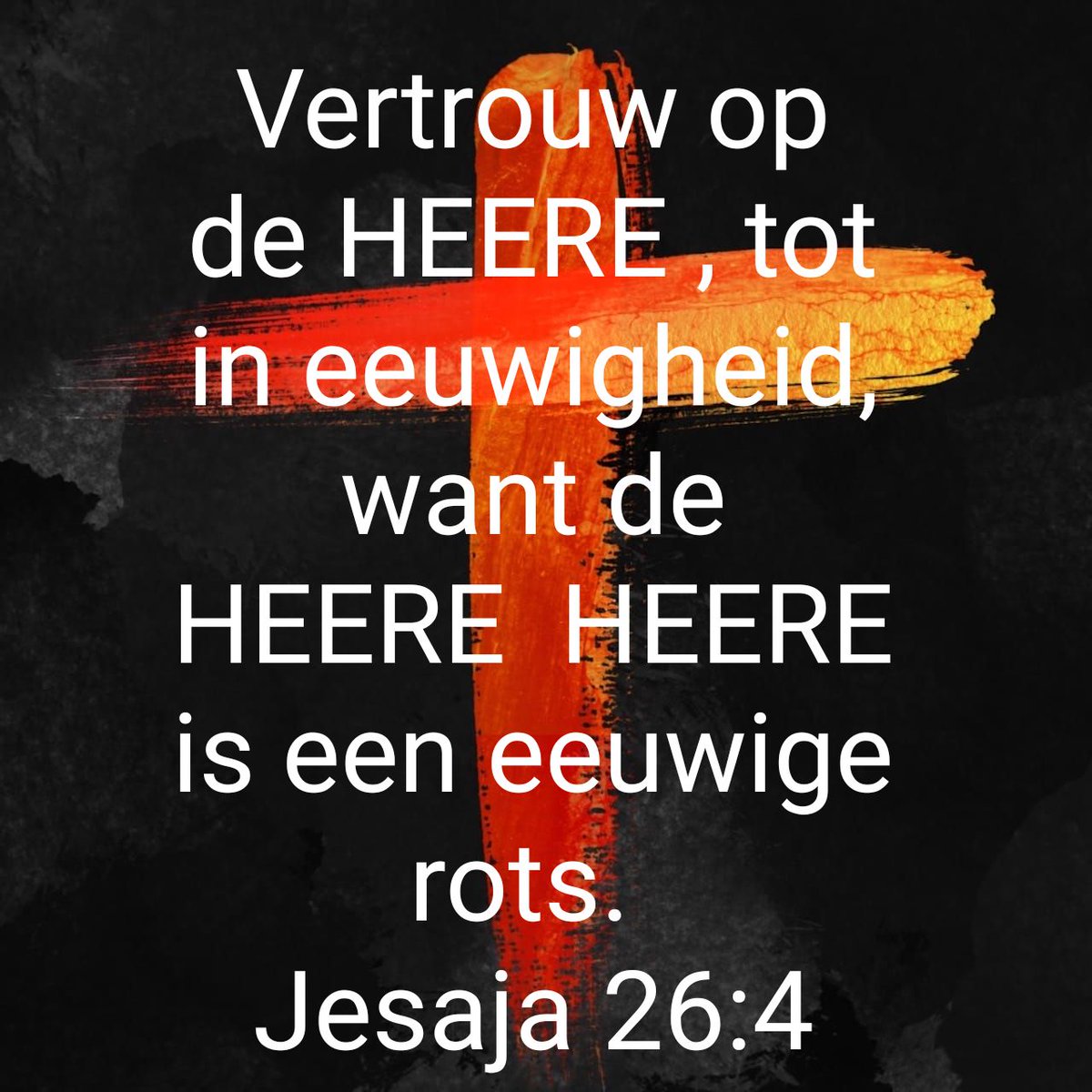 Vertrouw op de HEERE , tot in eeuwigheid, want de HEERE  HEERE is een eeuwige rots.
Jesaja 26:4 H…
bible.com/bible/1990/isa…