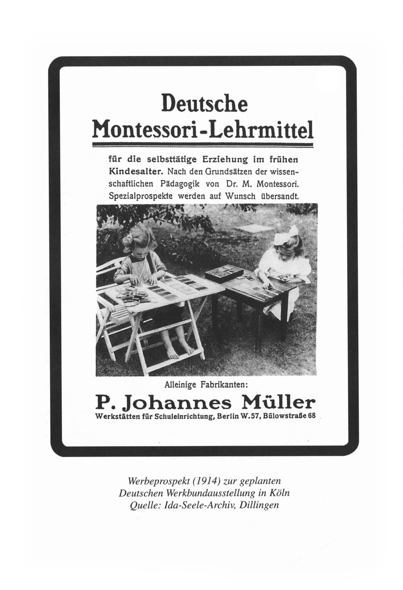 gedheuib's tweet photo. In 1932, P. Johannes Müller presented a room fitted out with Montessori materials on the occasion of the congress for infant education in Berlin #histed #Germany #Montessori #schoolmaterials https://t.co/wbdEYA5Y1i