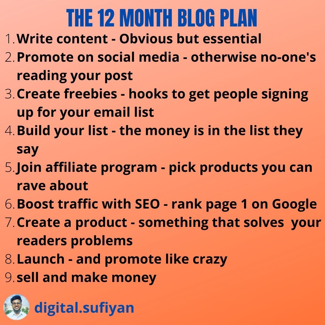 thesyedsufiyan's tweet photo. 12 month blog plan
#blogger #fashion #photography #instagram #love #onlinebusiness #onlineentrepreneur #Emailmarketing #india #style #photooftheday #blog #bloggingtips #blogging101 #bloggingtricks #follow #ootd #lifestyle #bloggerstyle #nature #likeforlikes #instadaily https://t.co/SBpKjqKqqf