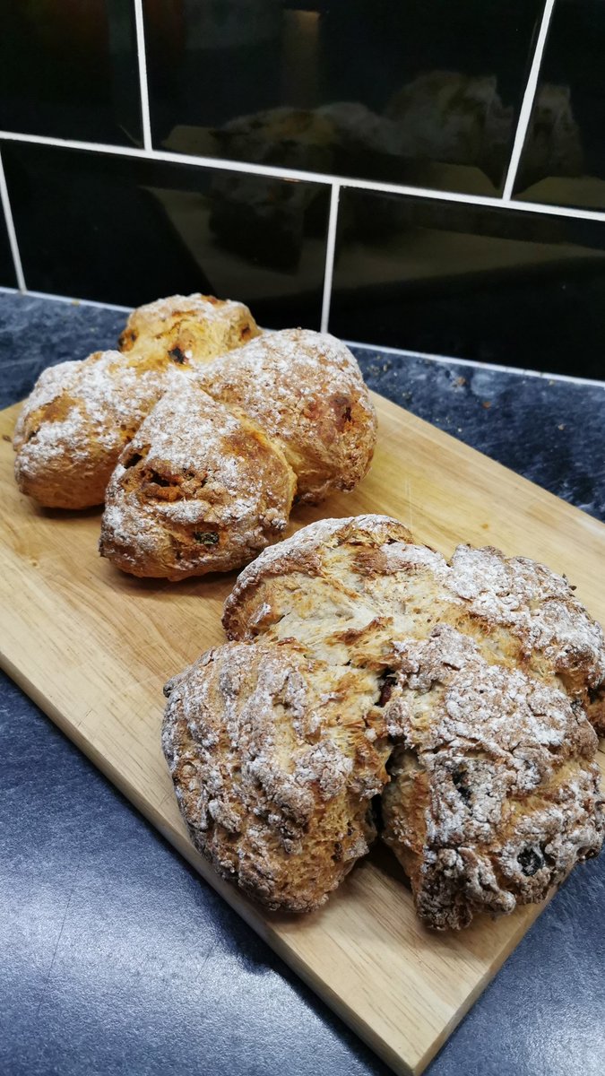 philsburybakes's tweet photo. Many thanks to those of you who tuned in to today's live with @thebakingnanna1 and me. If you baked, along tag us so we can see your bread.
#gbbobakealong
#sodabread
#signaturechallenge
#GBBOTwitterBakeAlong
#gbbo https://t.co/idhqeWwvgs