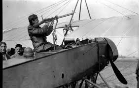 Then WW1. He joined the air force & became a fighter ace. Legend says Garros was involved in the "first air battle in world history" (not true but still we like it). He invented a mechanism for mounting a forward-firing machine gun on aircraft (and got a prize for that).4/