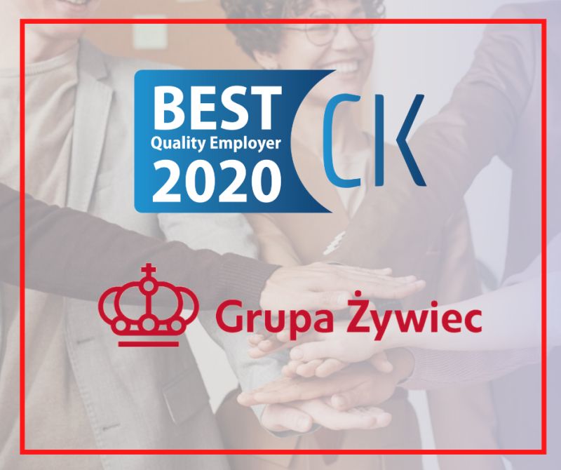 CBCK_'s tweet photo. Kolejna firma nagrodzona BEST QUALITY EMPLOYER 🏆
Tytuł powędrował do @GrupaZywiec 🏆
Firma wspiera pracowników zarówno w rozwoju zawodowym dając im różne możliwości budowania ścieżki kariery. Gratulujemy wyróżnienia 👏👏👏 https://t.co/7SZNcOpOR9