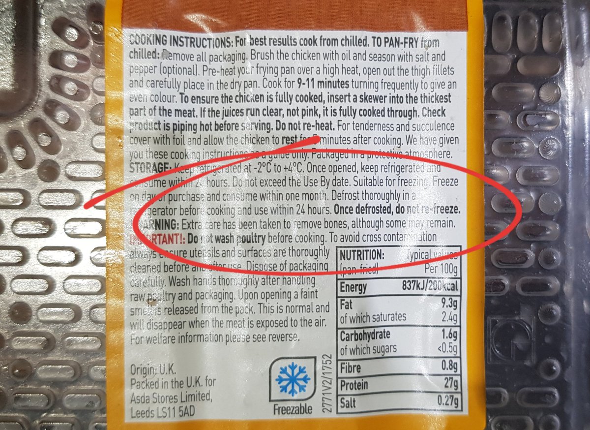 Surely boneless means boneless. Especially when you pay a premium for it....doesn't it <a href="/AsdaServiceTeam/">Asda Service Team</a> ?