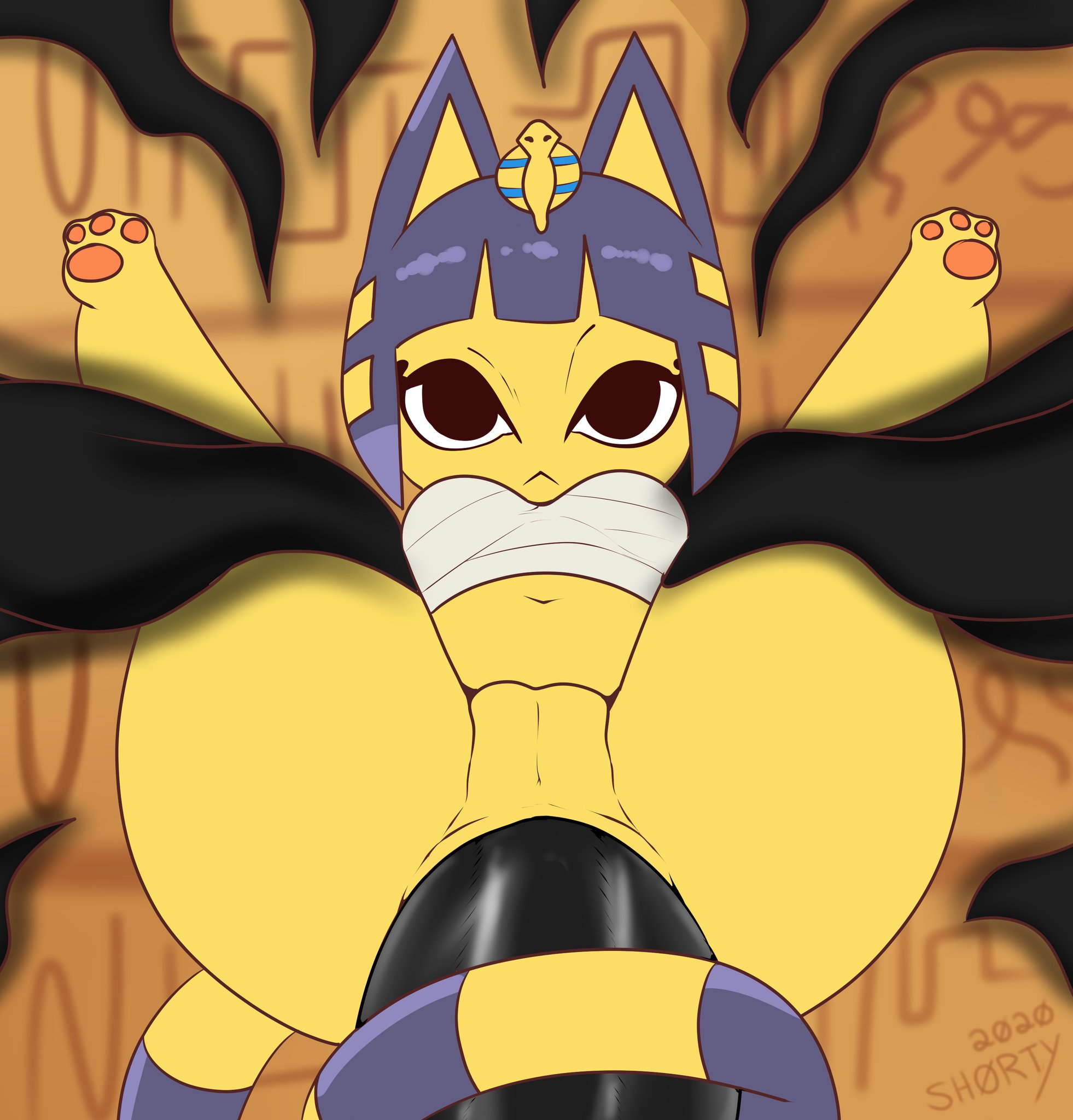 1. Ankha is queen. 