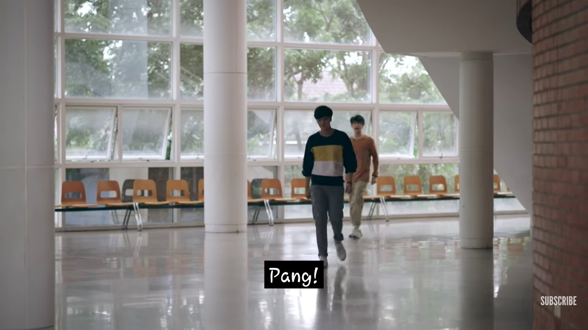 there are a few more things i wanted to point out from ep 5. the first is that, after they argued, wave immediately followed pang into the hall. this is because wave values pang's opinion and wants the two of them to always be on the same page