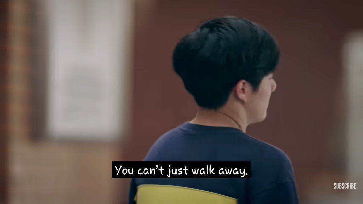 there are a few more things i wanted to point out from ep 5. the first is that, after they argued, wave immediately followed pang into the hall. this is because wave values pang's opinion and wants the two of them to always be on the same page
