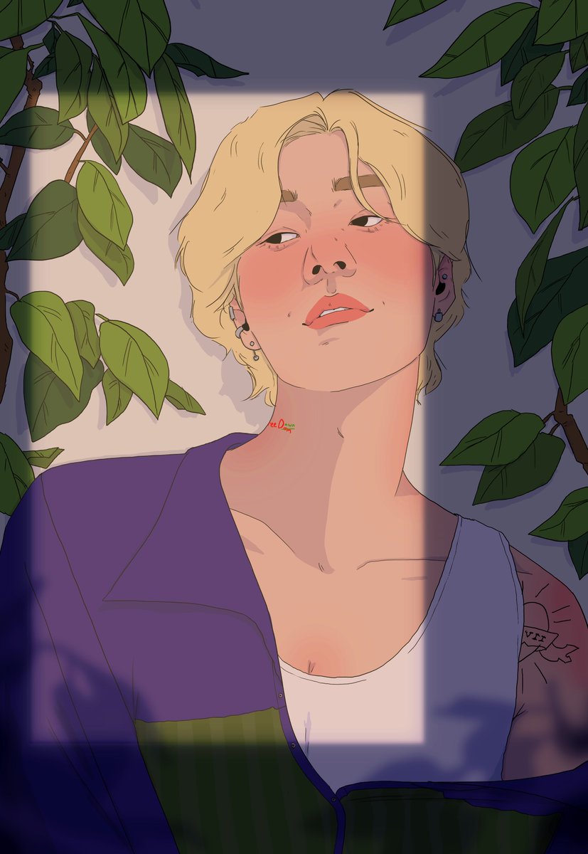 beenblue_'s tweet photo. in honor of #던디리던 i also wanted to post this piece i did for @hyojongpromo's calendar project!! so excited to have a whole hyalbum (hyojong album)
#DAWN #던 
#DAWNFANART https://t.co/RQ7rWATibH