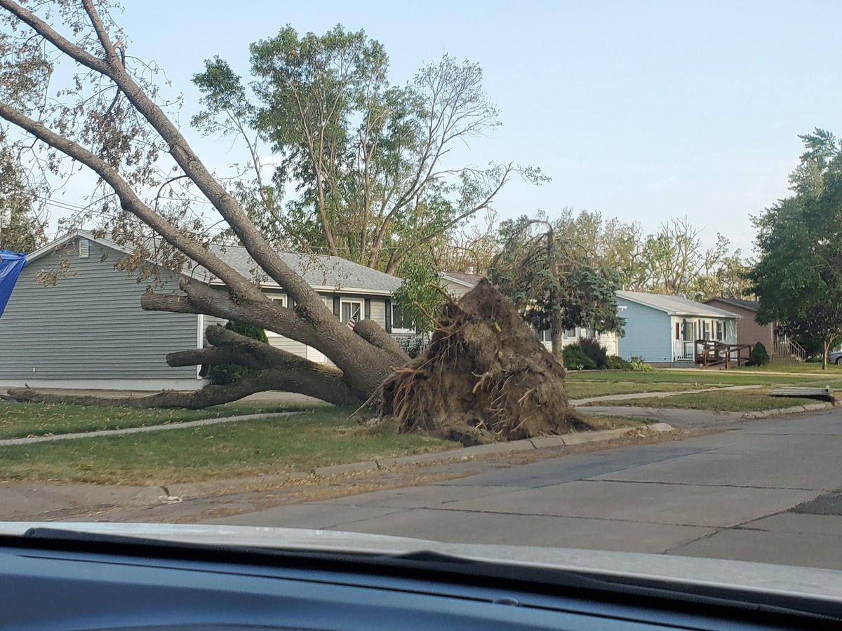 It has become our new normal to see the debris, to see the downed and damaged trees. Crews are working as fast as they can to get things cleaned up but there is SO much. The city of Cedar Rapids has forever been changed and we continue to work on moving forward.