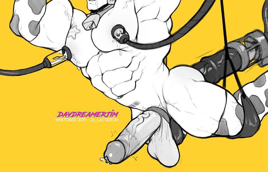 Thor’s milk is nectar of the gods. Said to make any human stronger than ever.

And the right evil mastermind is milking him like a cow.