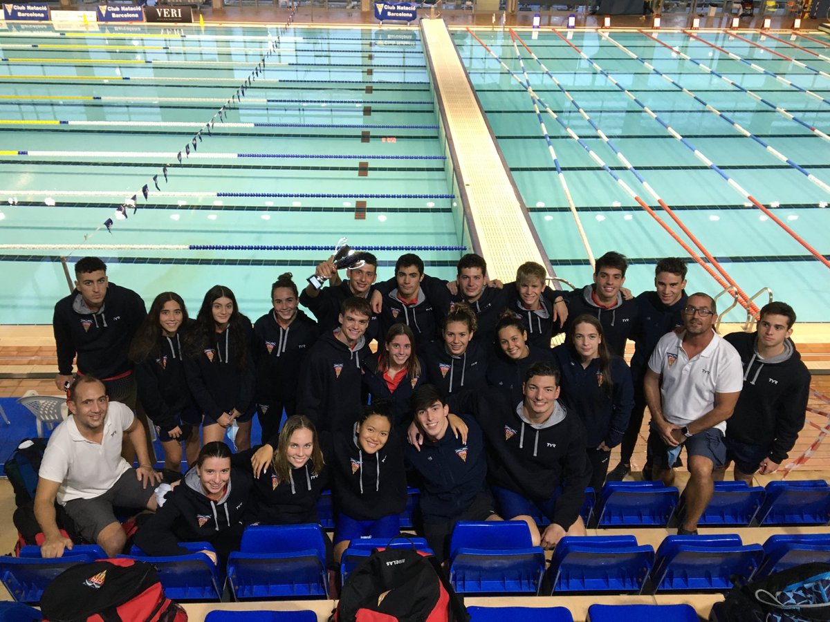Tercera posició del ⁦<a href="/TerrassaNat/">Secció de Natació Terrassa</a>⁩ la Copa Català de clubs. Moltes felicitats a tots!!!!