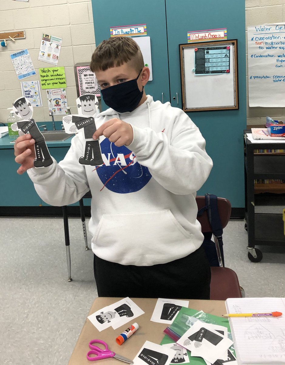 JodiWilmoth's tweet image. 🎶They did the MaTh... they did the MoNsTeR math...the monster math...🎶 #mathpuzzles #orderofoperations #joleaders #mathisfun #joleaders