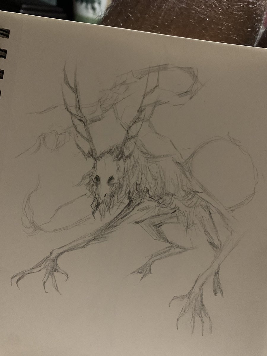 Sketching out commission stuuuuff 