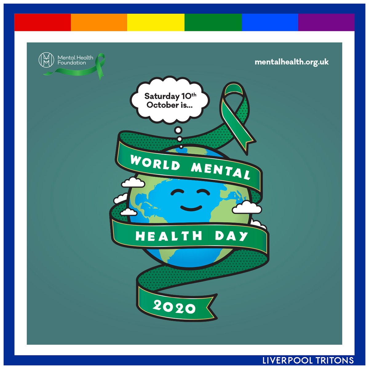 O2Tritons's tweet image. It’s #WorldMentalHealthDay @MentalHealth ask us to do one thing today: share kindness 
#KindnessMatters