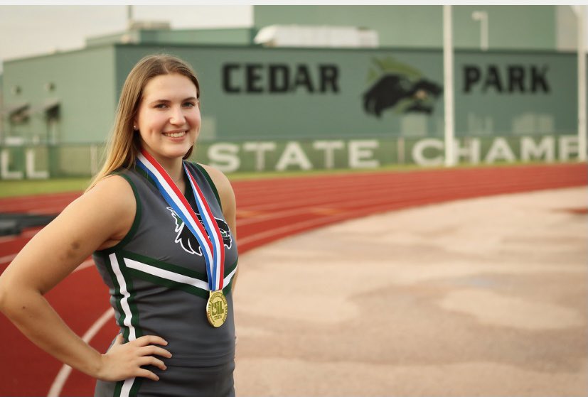 Congratulations to our Varsity Cheerleaders of the Week, Lilli Gilchrist and Megan Yeoman! <a href="/cedarparkcheer/">cedar park cheer</a>