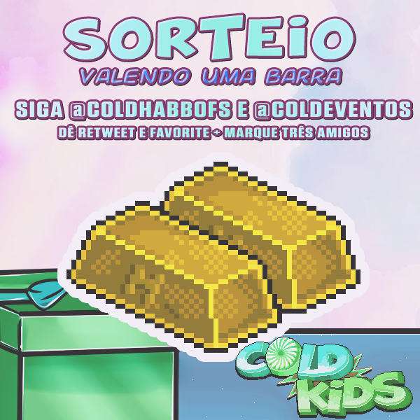 ColdEventos's tweet photo. 🍭Sorteio Especial Dia das Crianças🍭

🍭Requisitos: 
Seguir:@ColdEventos &amp; @ColdHabboFS 
Marcar 3 amigos por comentário (qto mais comentar mais chances de ganhar)
Comentar a notícia no site➡️https://t.co/943bmosgBk
RT+FAV

🍭Resultado:12/10 a partir das 19 hs durante evento.🎁 https://t.co/jyQuyXVuz3