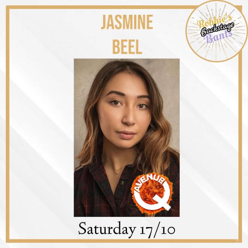 So my next interview, will be with the lovely Jasmine Beel! <a href="/jasminebeel/">JASMINE BEEL | She/Her</a> !From the most recent UK Tour of Avenue Q! <a href="/AQuktour/">Avenue Q UK</a> ! Got a Burning Question? Send it my way!
• 🧡
#jasminebeel #avenueq #avenueqmusical #avenuequktour #actress #debut #musicaltheatre